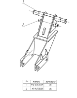 Кронштеин КРД-1,5.05.00.000
