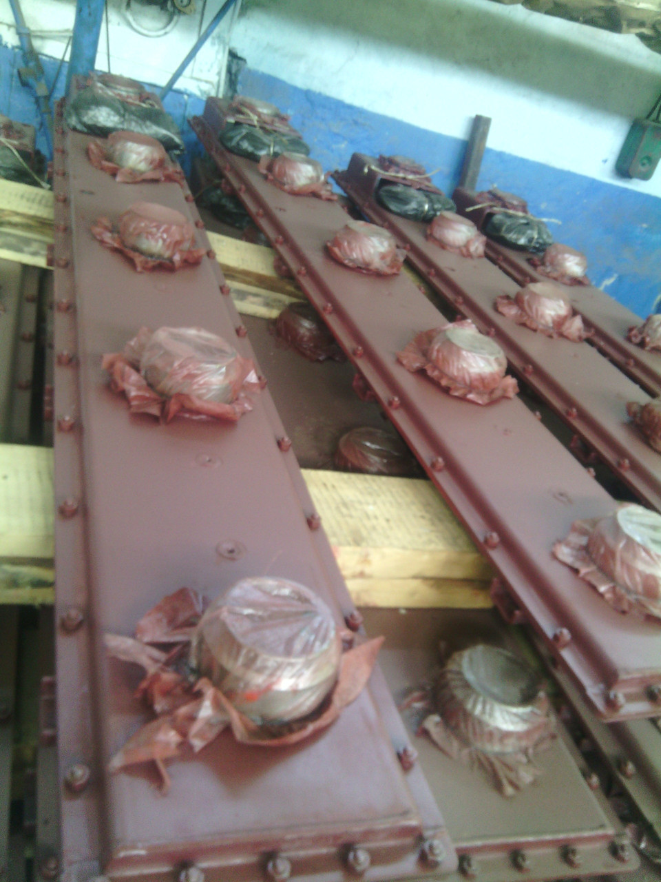 Платформа к косилке КРН-2,1 в сборе (нет , тарелок, ножей, и редуктора)