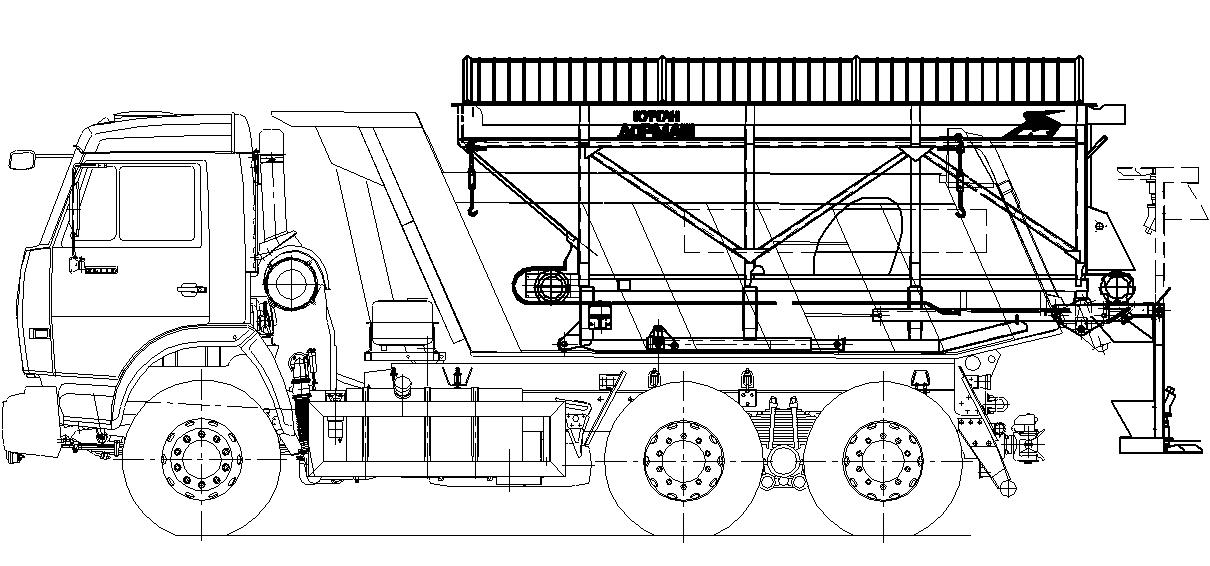 Машина дорожная комбинированная МД-651А