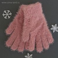 Перчатки женские "Самира", размер 16 (р-р произв. 20*8 см), цвет розовый