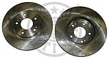 Тормозные диски Hyundai Santa Fe (01-06, передние, Optimal, D294), фото 2