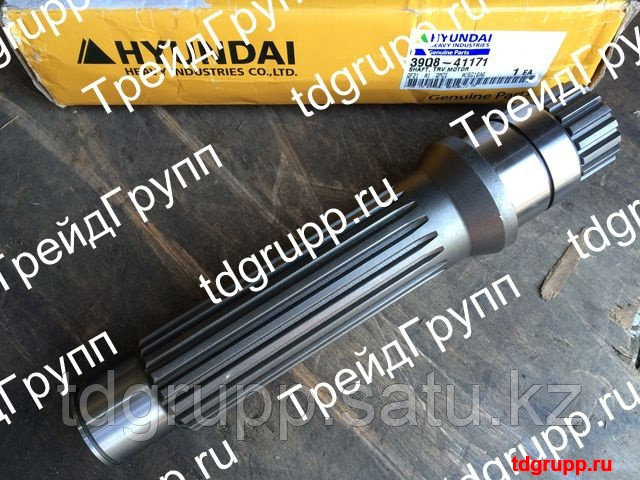 39Q8-41171 Вал гидромотора (Shaft) Hyundai R520LC-9S