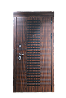 Входная металлическая дверь ДС132 антик медь Покрытие металла антикорозийная стойкость