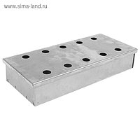 Контейнер для щепы для копчения, размер 24 x 10 x 4,5 см