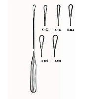 Кюретка акушерская с зубчиками №5, 306х18мм