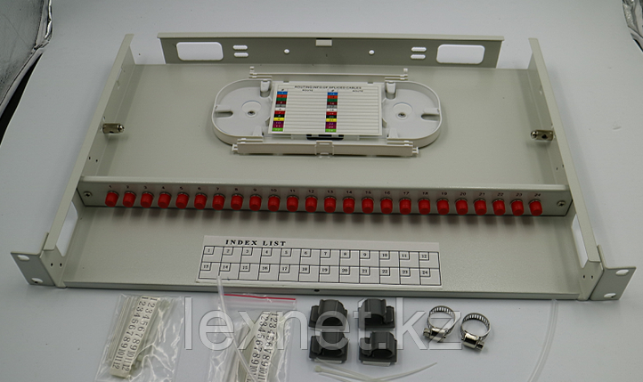 Кросс оптический OK-FDF-4U-144-SC SC/APC SM 96 PORT укомплектованный, фото 2
