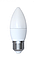 Светодиодная лампа ТМ Eurolight Eco свеча матовая Е27 6Вт 3000К, фото 2