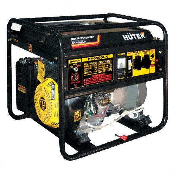 Электрогенератор HUTER DY6500LXA (5000Вт AVR и электростартер)