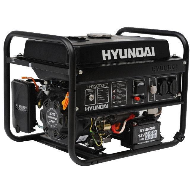 Бензиновый генератор Hyundai HHY 3000FE 2,6кВт