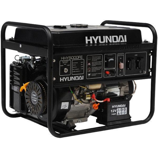 Бензиновый генератор Hyundai HHY 5000FE 4кВт