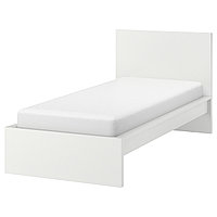 Кровать каркас МАЛЬМ белый 90х200 Лурой ИКЕА, IKEA