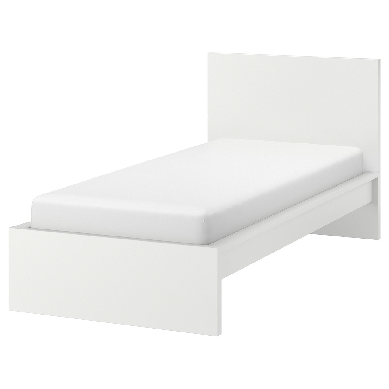 Кровать каркас МАЛЬМ белый 90х200 Лурой ИКЕА, IKEA - фото 1 - id-p51818432