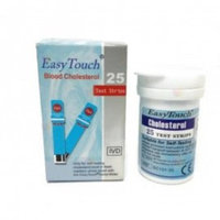 Тест-полоски EasyTouch® для определения холестерина в крови, в упаковке 25 полосок