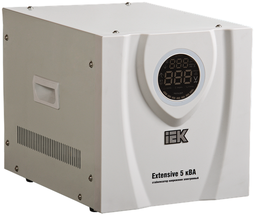 Стабилизатор напряжения переносной Extensive 5кВА IEK, фото 2