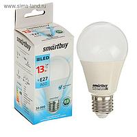 Лампа cветодиодная Smartbuy, A60, E27, 13 Вт, 4000 К