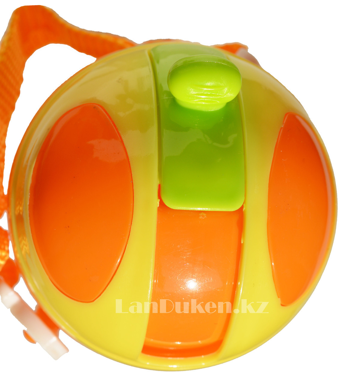 Детская бутылочка с трубочкой 500 мл оранжевая - фото 4 - id-p61477699