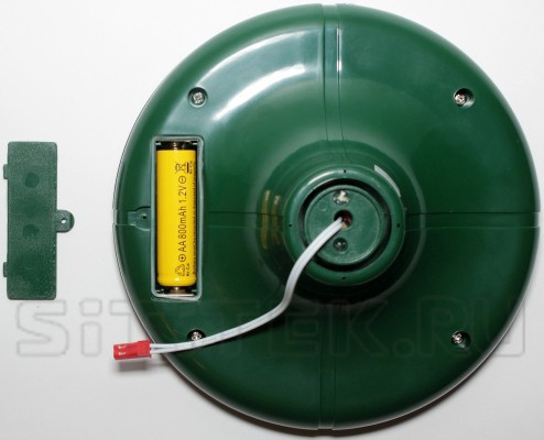 Аккумуляторный отсек отпугивателя кротов "Гром-Профи LED+"