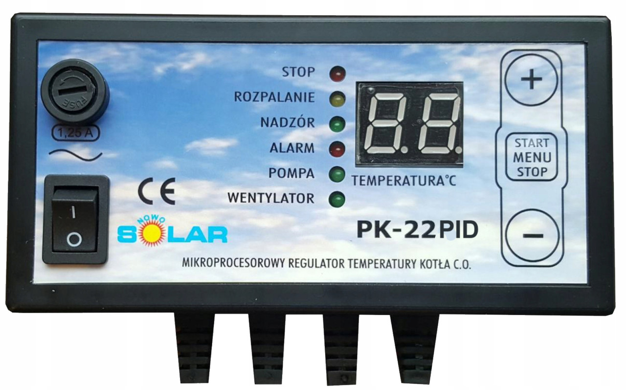 Контроллер для твердотопливного котла Nowosolar PK 22 Pid.