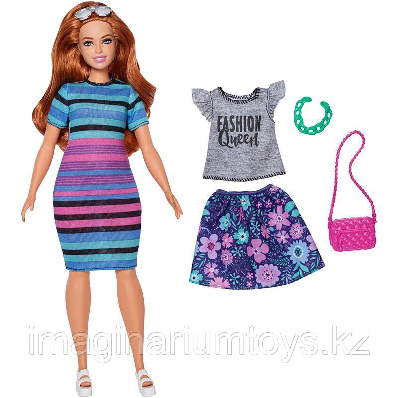 Кукла Барби Модница пышная с комплектом одежды