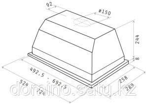 Вытяжка Elica Elibloc HT GR/A/60 - фото 2 - id-p61485765