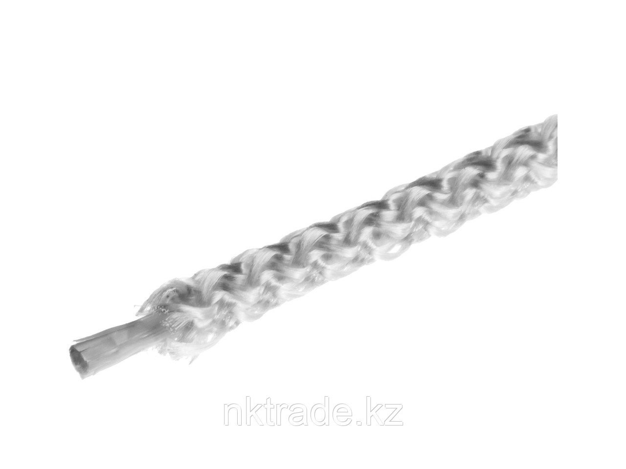 Шнур вязаный полипропиленовый СИБИН с сердечником, белый, длина 20 метров, диаметр 5 мм 50255 - фото 3 - id-p61487493