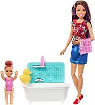 Кукла Барби Няня в игровом наборе