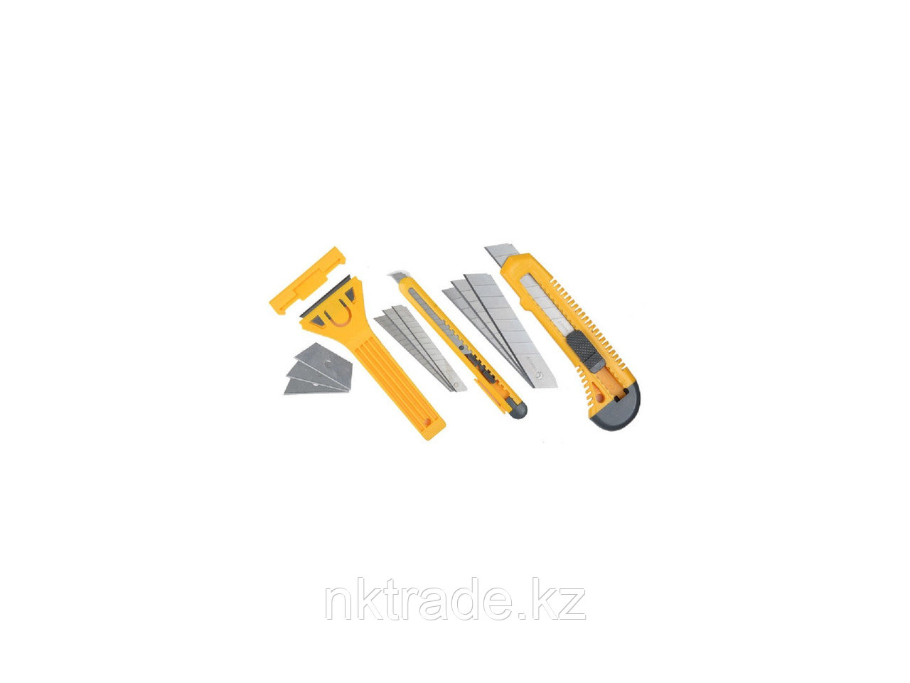 Набор STAYER Ножи и скребки "STANDARD" для ремонта, 6 предметов 0941