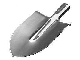 Лопата "Мастер-НС" штыковая из нержавеющей стали, без черенка, ЗУБР 39440