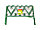 Забор декоративный GRINDA "РЕНЕССАНС", металлический, 50x345см (422263), фото 2