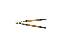 Сучкорез RACO с дубовыми ручками, 2-рычажный, с упорной пластиной, рез до 36мм, 700мм 4213-53/262