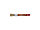Кисть плоская ЗУБР "УНИВЕРСАЛ-МАСТЕР", натуральная щетина, деревянная ручка, 25мм 4-01003-025, фото 2