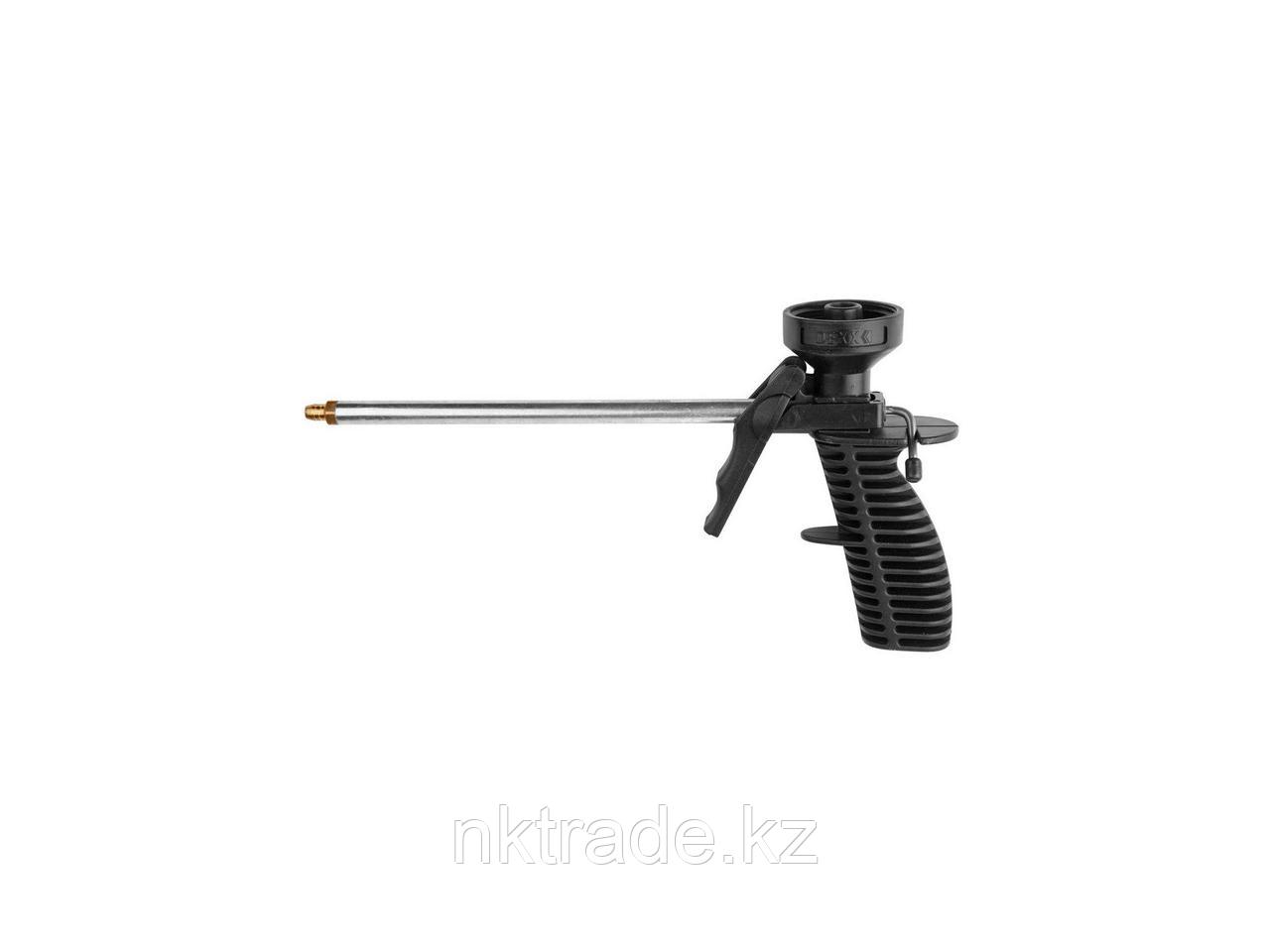 Пистолет DEXX для монтажной пены, пластмассовый корпус 06869