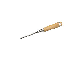 Стамеска-долото ЗУБР "ЭКСПЕРТ" с деревянной ручкой, хромованадиевая, 6мм 18096-06
