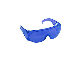 Очки STAYER "STANDARD" защитные, поликарбонатная монолинза с боковой вентиляцией, голубые 11047