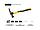 Молоток-кирочка КАМЕНЩИКА Fiberglass 600г с фиберглассовой рукояткой, STAYER Professional 20161, фото 2
