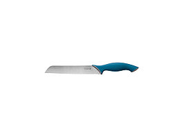 Нож LEGIONER "ITALICA" хлебный, эргономичная рукоятка, лезвие из нержавеющей стали, 200мм 47962