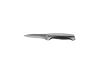 Нож LEGIONER "FERRATA" овощной, рукоятка с металлическими вставками, лезвие из нержавеющей стали, 90мм 47948