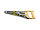 Ножовка многоцелевая компактная (пила) STAYER COBRA TOOLBOX 350 мм,11 TPI, прямой мелкий зуб, точный рез вдоль, фото 2