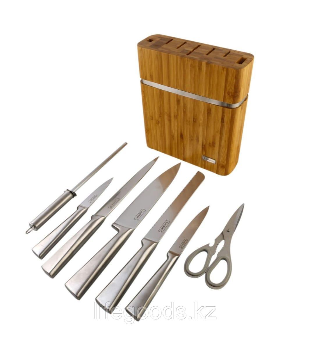 Набор кухонных ножей Leevan LV-6002, 8 предметов - фото 2 - id-p61503947