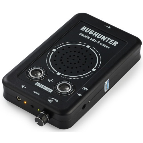 Подавитель микрофонов, подслушивающих устройств и диктофонов "BugHunter DAudio bda-3 Voices" с 7 УЗ-излучателя