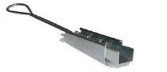 Анкерный зажим (малый) для оптического кабеля ОК/Д2 и ОКНГ типа FTTH (плоский) (разрушающая нагрузка 0,08Кн/80