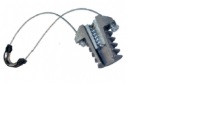 Анкерный зажим РА-10 для кабеля ОК/Т типа 8 с троссом или стеклопрутком 