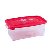 "Морозко" комплект контейнеров (3шт) для замораживания продуктов 1.0л прямоугольный арт. С57036 / 57036
