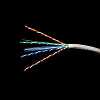 Кабель сетевой, SHIP, D165S-P, Cat.6, UTP, 4x2x7/0.195мм, PVC, 305 м/б (Многожильный)