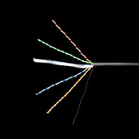 Кабель сетевой, SHIP, D165A-C, Cat.6, UTP, 4x2x1/0.574мм, PE, 305 м/б (Влагостойкий, Для наружных работ)