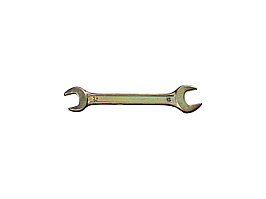 Ключ рожковый гаечный DEXX, желтый цинк, 12х13мм 27018-12-13