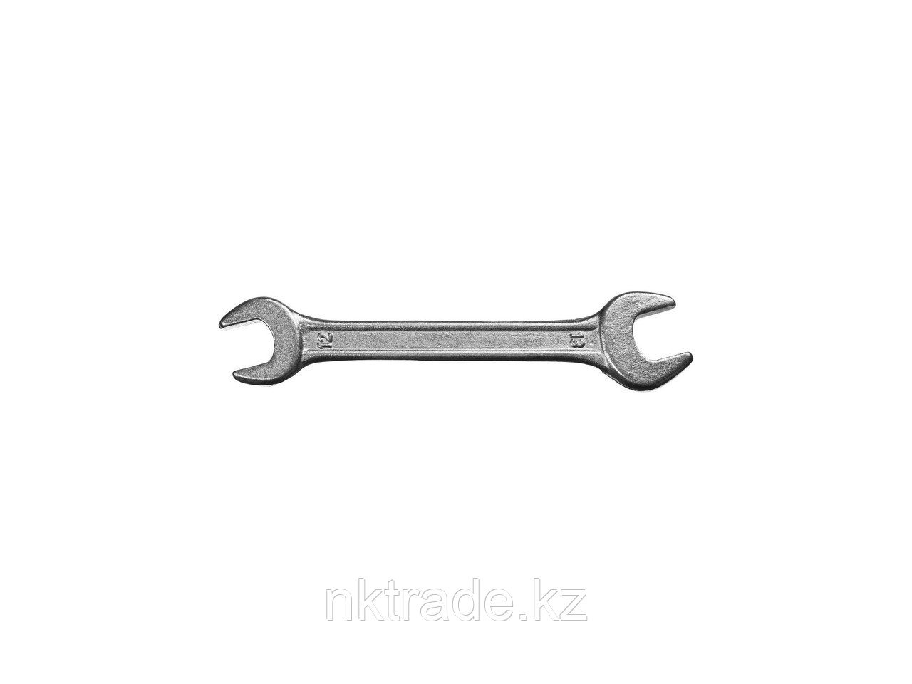 Ключ рожковый гаечный СИБИН, белый цинк, 12х13мм 27014-12-13