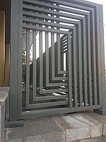 Ограждение в стиле ХайТек