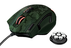 Мышь игровая TRUST GXT155C GAMING MSE-CAMO зеленый, фото 3