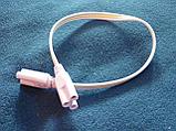 Шнур 3-х контактный гибкий для соединения линейных ламп Т5 Т8 Т20, фото 3